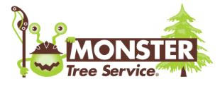 monster tree service of st. charles logo