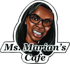 ms marian's cafe logo