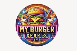 my burger sports bar logo