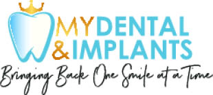 my dental and implants logo