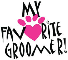 my favorite groomer logo