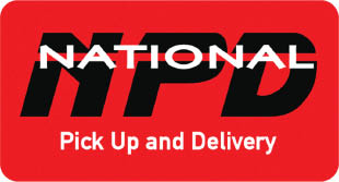 national pick up & delivery logo