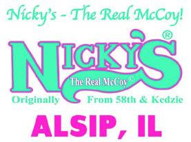 nicky s "the real mccoy" logo