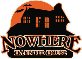 nowhere haunted house logo