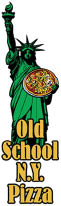old school n.y. pizza logo