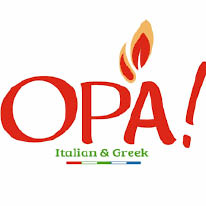 opa! italian & greek logo