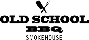old school bbq smokehouse logo