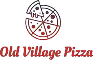 old village pizza logo