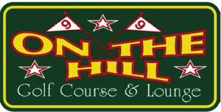 on the hill golf course and lounge logo
