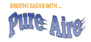 pure aire professional air duct cleaning logo