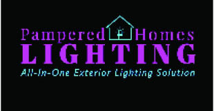 pampered homes lighting logo