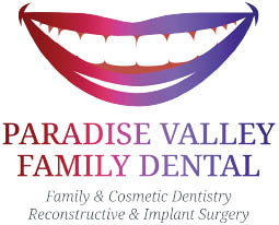paradise valley family dental logo