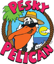 pesky pelican logo