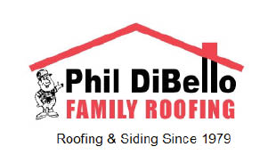 phil dibello family roofing logo