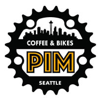 pim bikes & coffee logo
