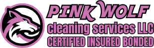 pink wolf cleaning services llc logo