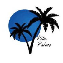 pita palms mediterranean cuisine logo
