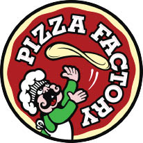 pizza factory rocklin logo
