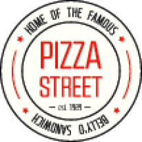 pizza street - evans logo