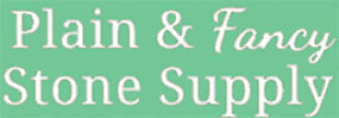 plain and fancy stone supply logo