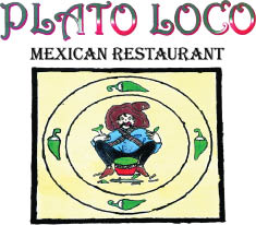plato loco mexican restaurant - red oak logo