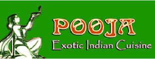 pooja exotic indian cuisine logo