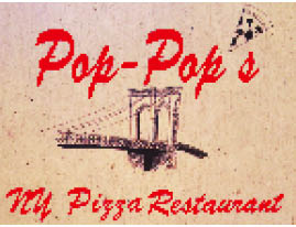 pop pop's ny pizza logo