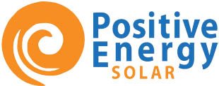 positive energy solar logo