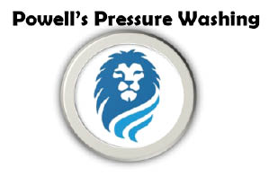 powell's pressure washing logo