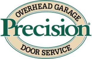 precision garage door of new orleans logo