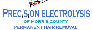 precision electrolysis of morris county llc - mega logo