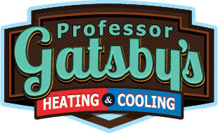 professor gatsby's heating & cooling logo