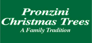 pronzini christmas tree farms *e logo