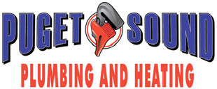 puget sound plumbing and heating logo