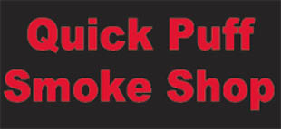 quick puff smoke shop logo