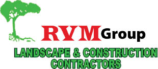rvm group landscape & construction logo