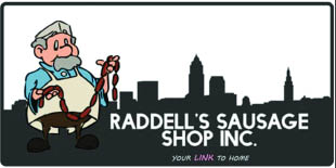 raddell's sausage shop logo