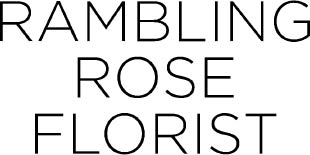 rambling rose florist logo