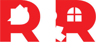 r & r design and remodel logo
