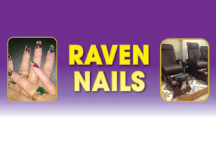 raven nails logo