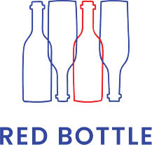 red bottle logo