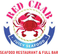 red crab juicy seafood logo