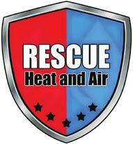 rescue heating and air logo