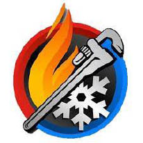 rick's plumbing, heating & cooling logo