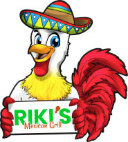 riki's mexican grill - takeout only! logo