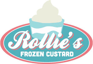 rollie's  frozen yogurt logo