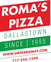 roma's pizza - dallastown logo