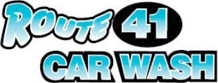 route 41 car wash logo