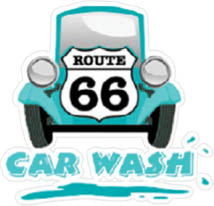 route 66 car wash logo