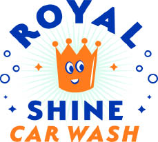 royal shine car wash logo